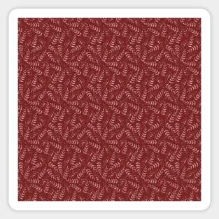 Leaf pattern XI Sticker